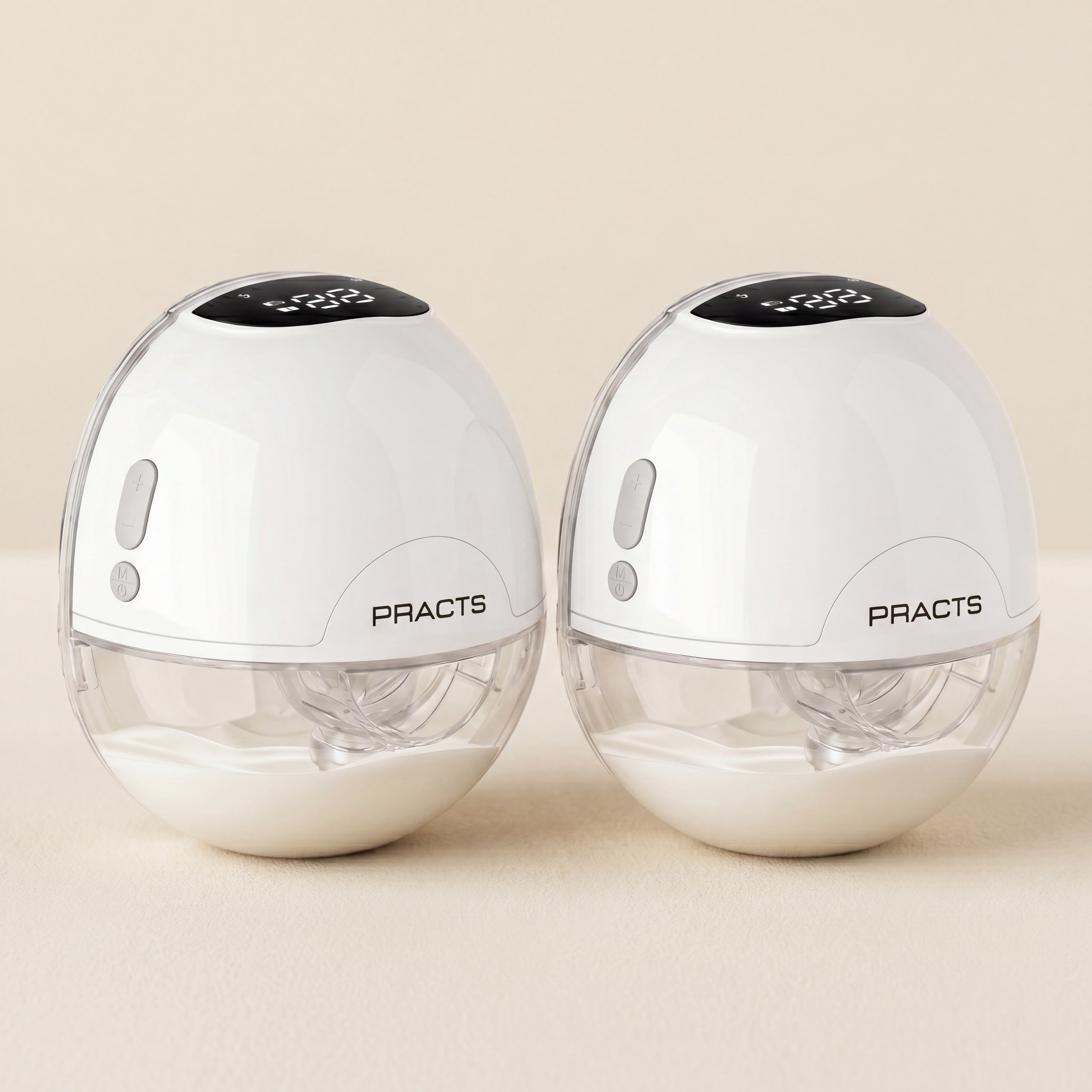 PRACTS Freihändige Tragbare Elektrische Brustpumpe