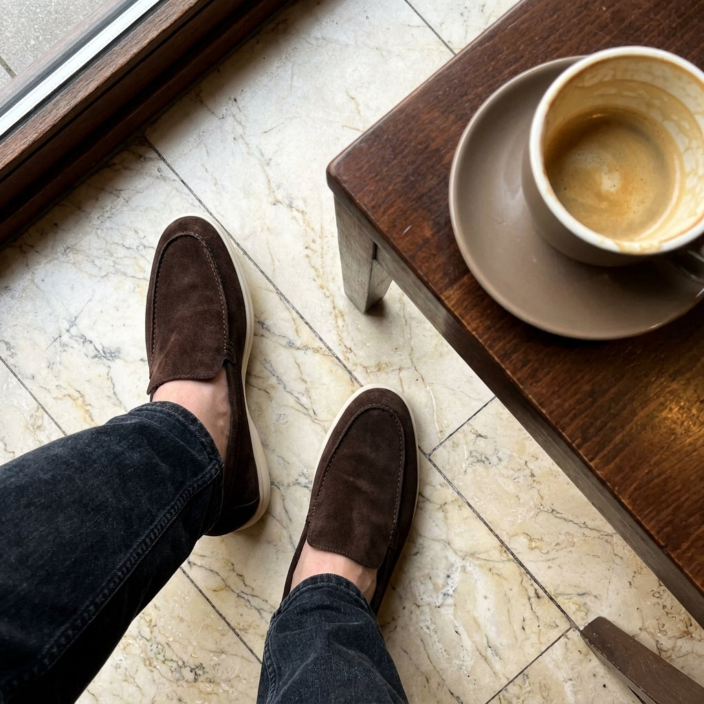 PRACTS Suede Loafers