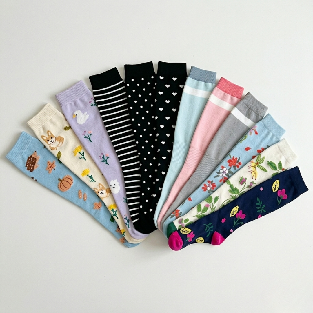 PRACTS ColorComfort 6-Pack Compression Socks-FR