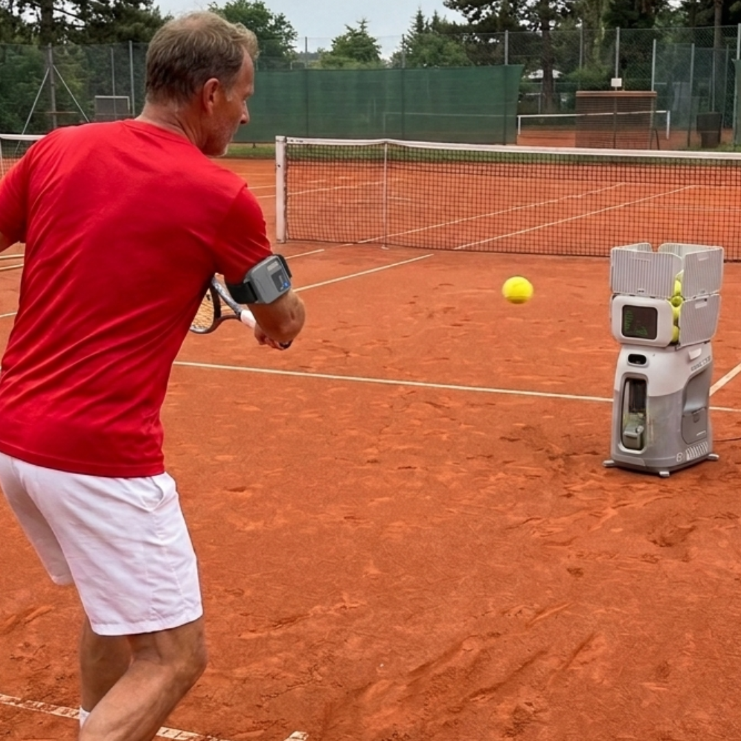 PRACTS TennisPro Ball Machine-DE
