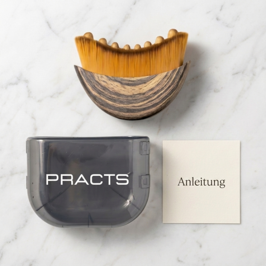 PRACTS Lymphatic Facial Brush-DE